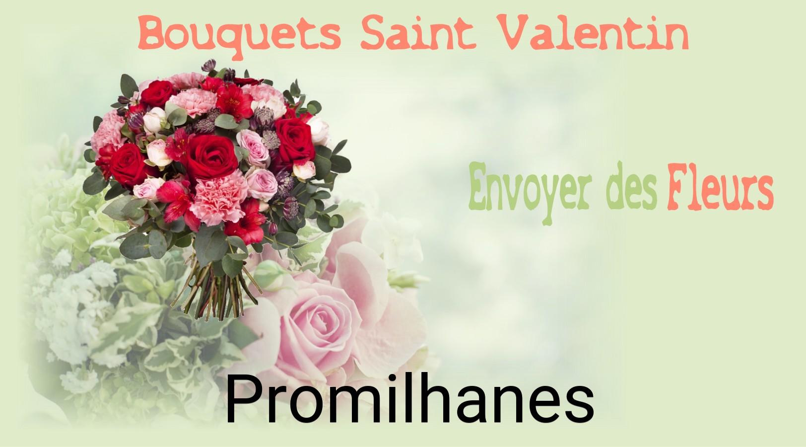 Roses de Saint-Valentin livrées à Promilhanes